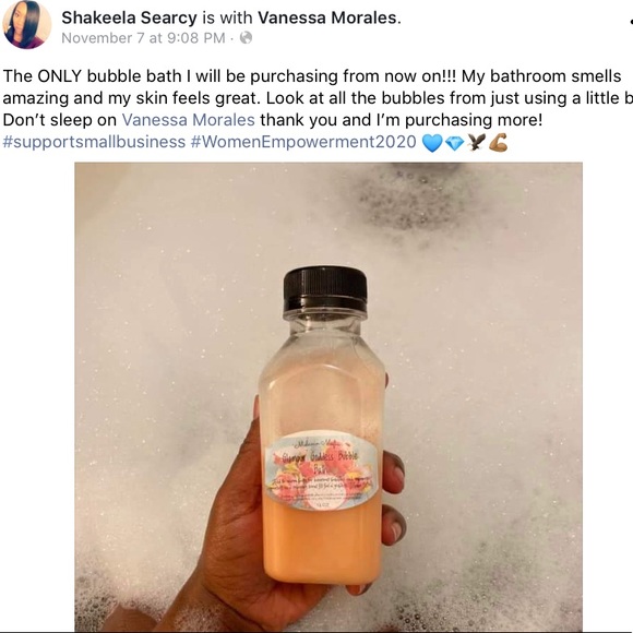 Homemade GlamourGoddess Bubble Bath!Cucumber Melon - Picture 2 of 2